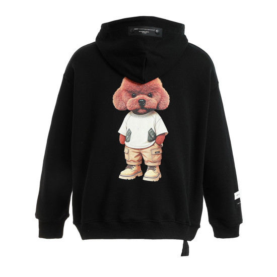 MWM Unisex φούτερ Teddy Streetwear Dog Hoodie